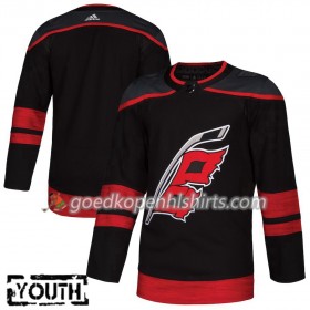 Carolina Hurricanes Blank Adidas 2018-2019 Alternate Authentic Shirt - Kinderen